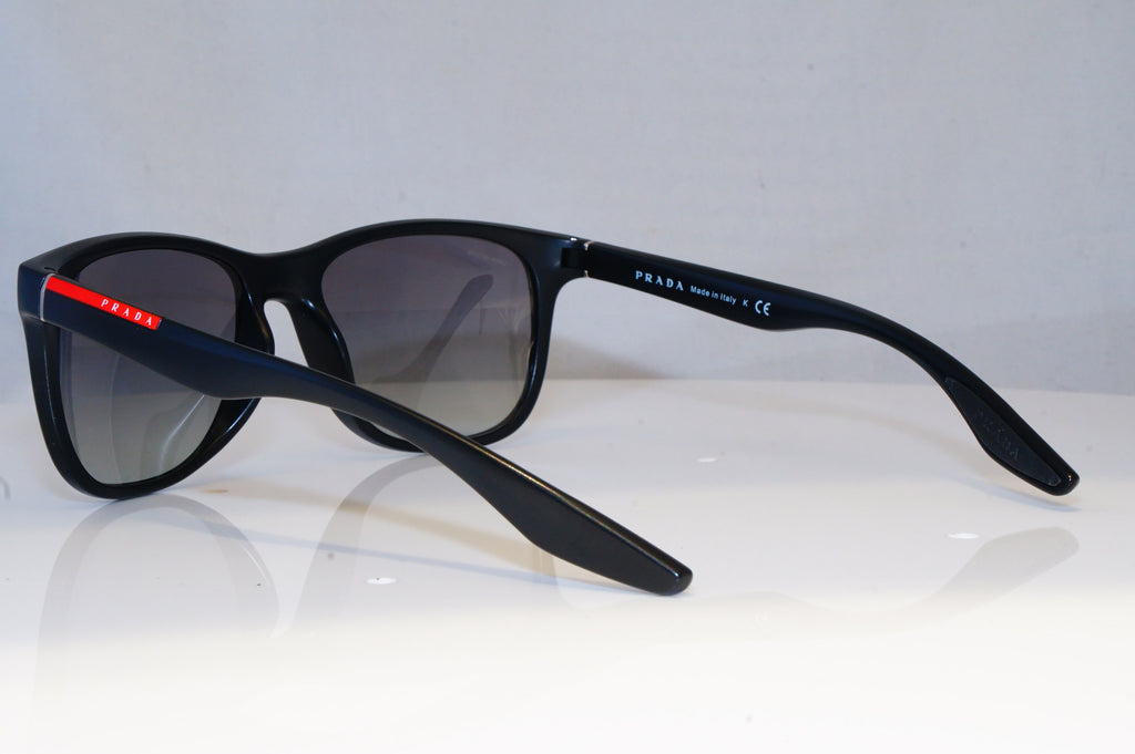 PRADA Mens Designer Sunglasses Black Square SPS 03O 1BO-3M1 19621