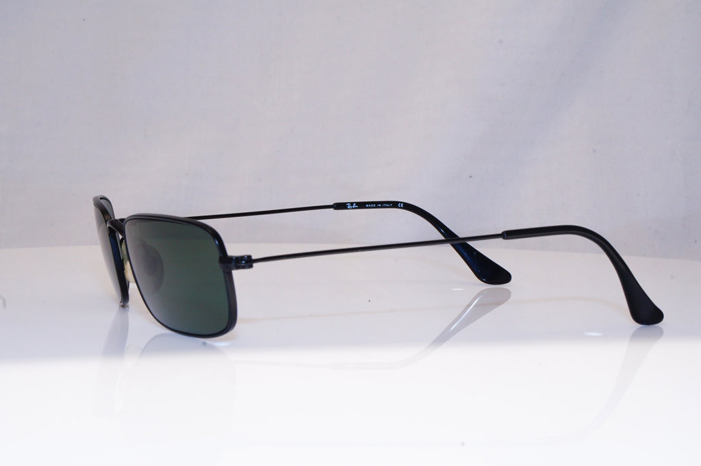 RAY-BAN Mens Designer Sunglasses Black Rectangle RB 3133 006 16576