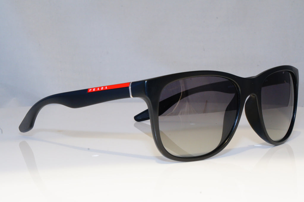 PRADA Mens Designer Sunglasses Black Square SPS 03O 1BO-3M1 19621