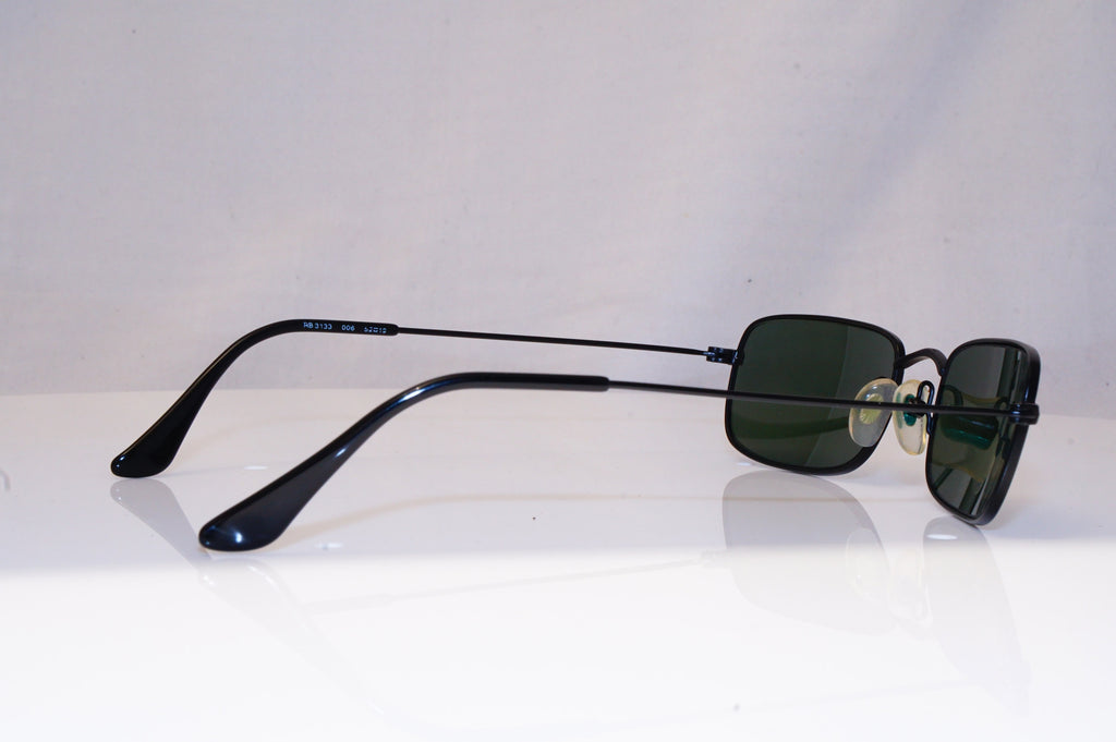 RAY-BAN Mens Designer Sunglasses Black Rectangle RB 3133 006 16576