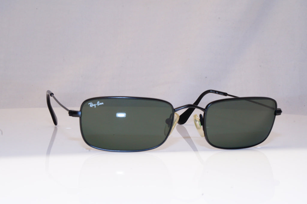 RAY-BAN Mens Designer Sunglasses Black Rectangle RB 3133 006 16576