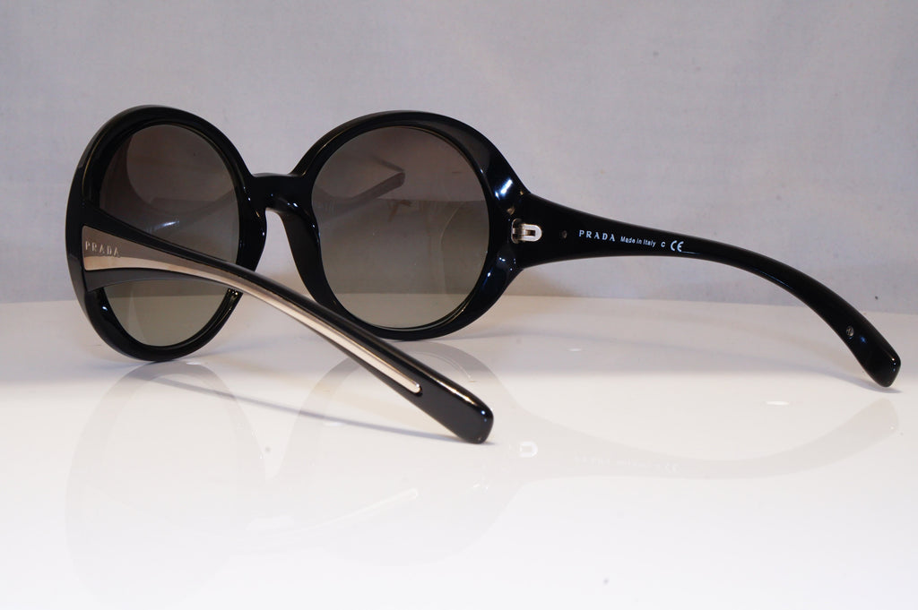 PRADA Womens Oversized Designer Sunglasses Black Round SPR 21LS 1AB-3M1 21319