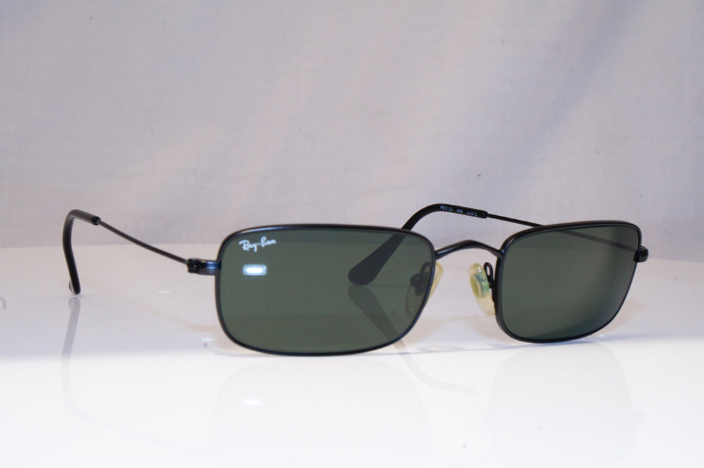 RAY-BAN Mens Designer Sunglasses Black Rectangle RB 3133 006 16576