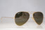 RAY-BAN Mens Designer Polarized Sunglasses Brown Aviator RB 3025 112/4L 15275