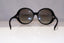 PRADA Womens Oversized Designer Sunglasses Black Round SPR 21LS 1AB-3M1 21319