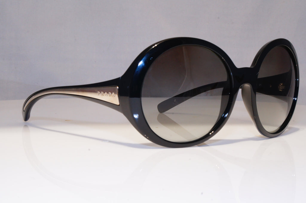 PRADA Womens Oversized Designer Sunglasses Black Round SPR 21LS 1AB-3M1 21319