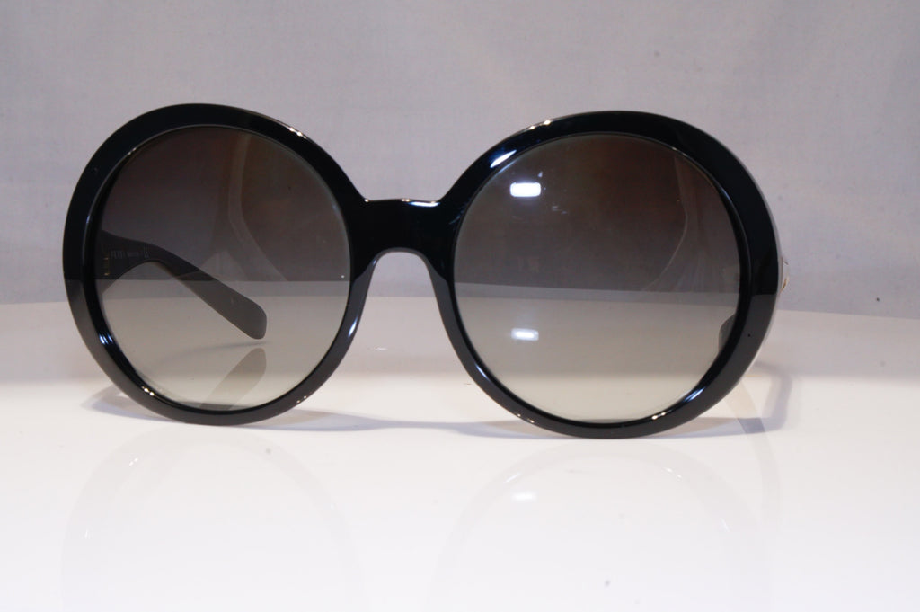 PRADA Womens Oversized Designer Sunglasses Black Round SPR 21LS 1AB-3M1 21319