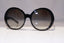 PRADA Womens Oversized Designer Sunglasses Black Round SPR 21LS 1AB-3M1 21319