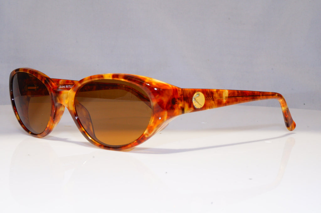 RAY-BAN Mens Womens Vintage 1990 Sunglasses Brown Rectangle W2798 BRN 21322