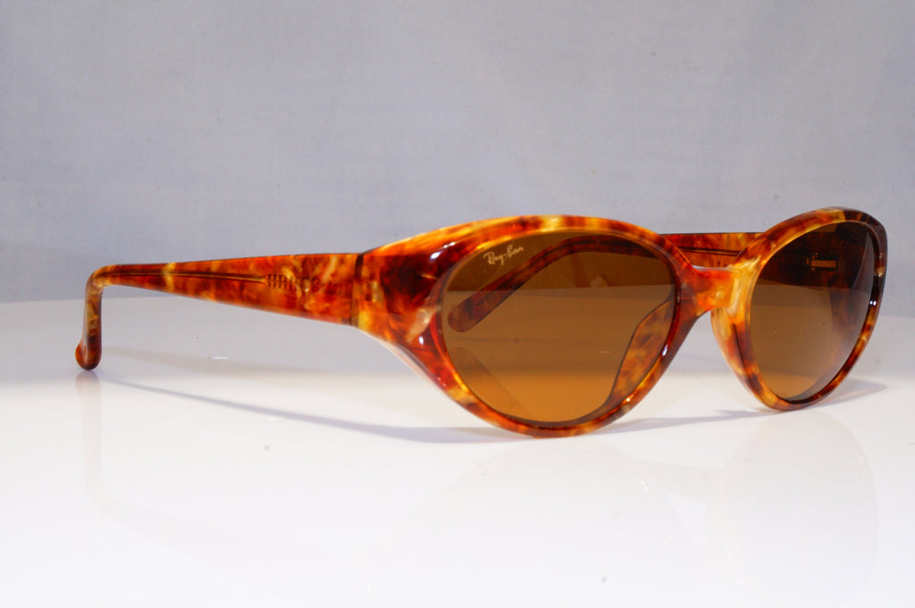 RAY-BAN Mens Womens Vintage 1990 Sunglasses Brown Rectangle W2798 BRN 21322