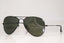 RAY-BAN Mens Unisex Designer Sunglasses Black Aviator RB 3025 L2823  15117