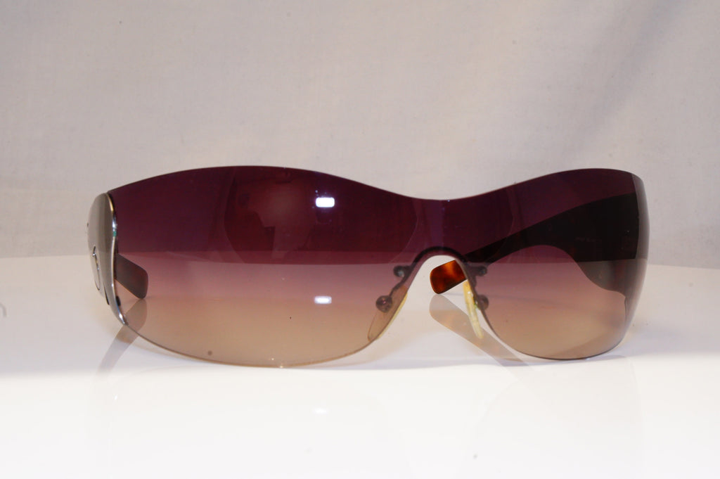 PRADA Womens Boxed Designer Sunglasses Brown Shield SPR 58F 2BU-6S1 18559