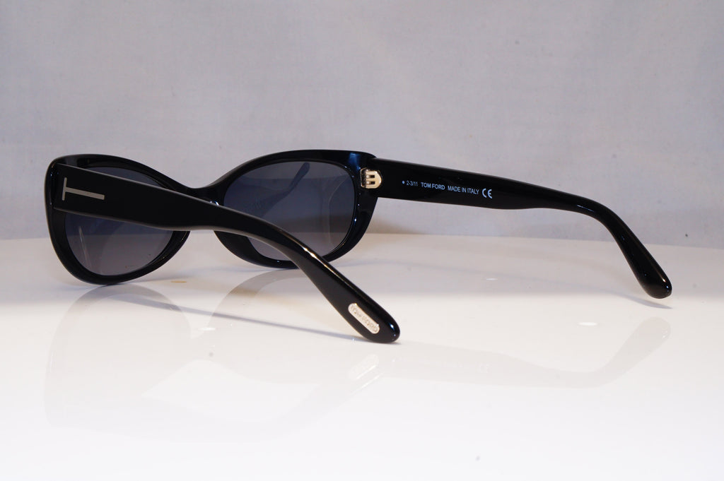 TOM FORD Womens Designer Sunglasses Black Cat Eye Sebastian TF 232 01B 21318