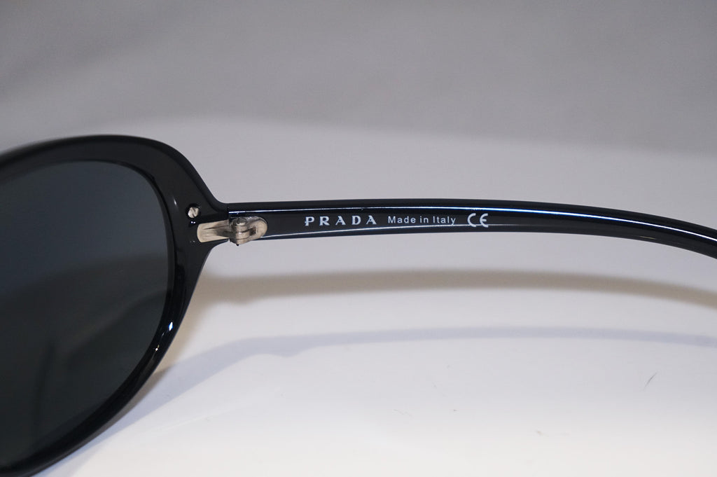 PRADA Mens Designer Sunglasses Black Wrap SPS 10G 1AB-1A1 14935