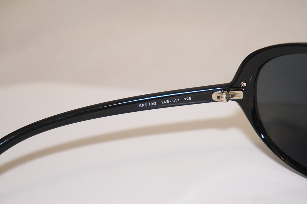 PRADA Mens Designer Sunglasses Black Wrap SPS 10G 1AB-1A1 14935