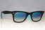 RAY-BAN Womens Designer Sunglasses Black Wayfarer RB 2140 1001/3F 16716