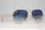 RAY-BAN Mens Unisex Designer Sunglasses Blue Aviator RB 3025 001/3F 15015
