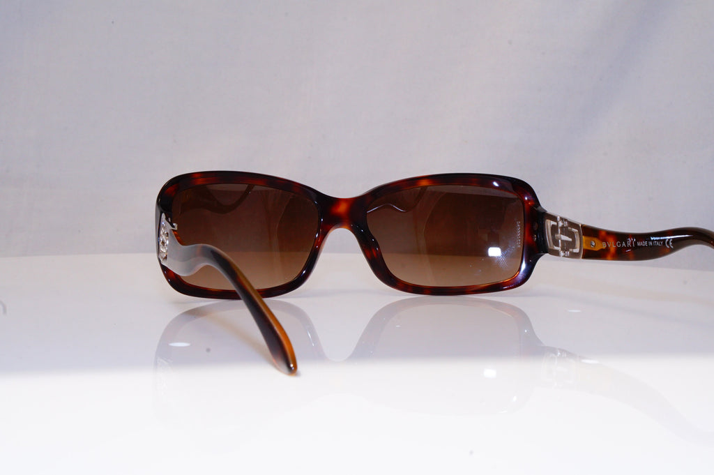 BVLGARI Womens Diamante Boxed Designer Sunglasses Brown 8021-B 851/13 15742