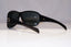 GUCCI Womens Oversized Designer Sunglasses Black Wrap GG 2537 584 21398