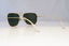 RAY-BAN Mens Designer Sunglasses Gold Square RB 3136 001 19199