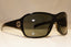 GUCCI Womens Oversized Designer Sunglasses Black Wrap GG 2537 584 21398