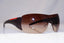 PRADA Mens Designer Sunglasses Brown Shield SPS 02L 7Y2-6S1 18569