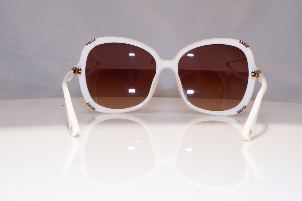 MICHAEL KORS Womens Diamante Sunglasses White Square Abigail MKS845 21311