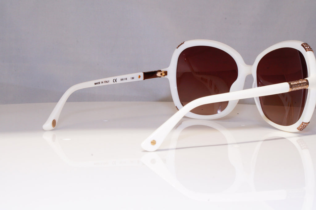 MICHAEL KORS Womens Diamante Sunglasses White Square Abigail MKS845 21311