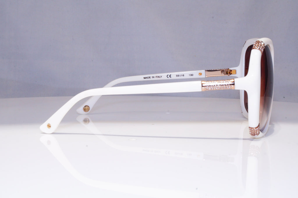 MICHAEL KORS Womens Diamante Sunglasses White Square Abigail MKS845 21311