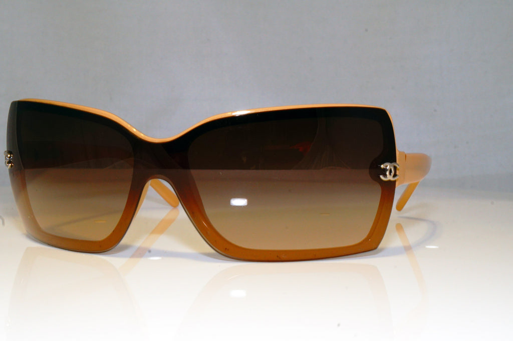 CHANEL Womens Designer Sunglasses Brown Shield 5065 710/13 16723
