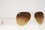RAY-BAN Mens Unisex Designer Sunglasses Brown Aviator RB 3025 112/85 15058