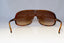 RAY-BAN Mens Vintage 1990 Designer Sunglasses Brown Shield RB 4082 642/13 19367