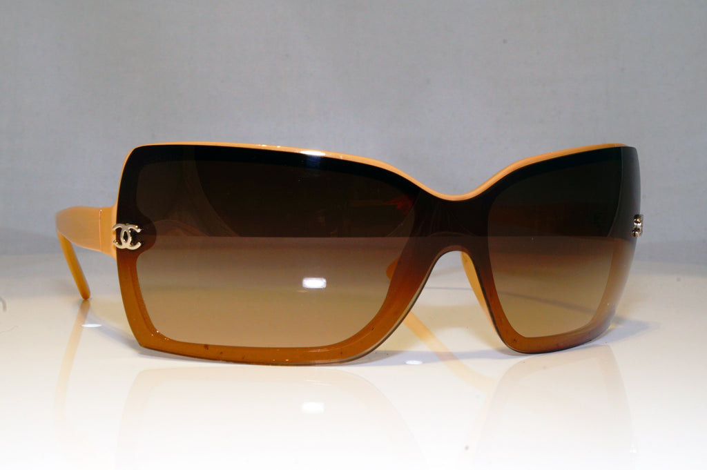 CHANEL Womens Designer Sunglasses Brown Shield 5065 710/13 16723