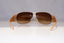 PRADA Mens Womens Designer Sunglasses Silver Wrap SPR 60H 1BC-6S1 21272