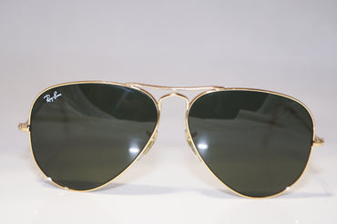 RAY-BAN Mens Unisex Designer Sunglasses Gold Aviator RB 3025 L0205 16240