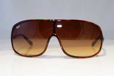 RAY-BAN Mens Vintage 1990 Designer Sunglasses Brown Shield RB 4082 642/13 19367