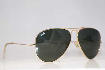 RAY-BAN Mens Unisex Designer Sunglasses Gold Aviator RB 3025 L0205 16240