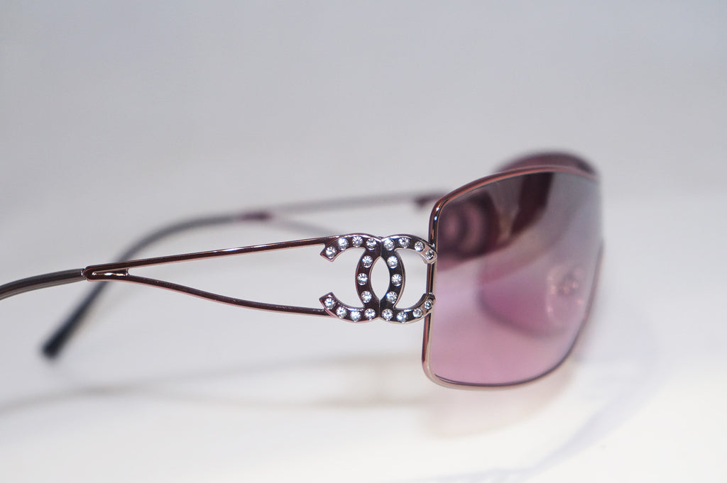 CHANEL Womens Designer Crystal Sunglasses Pink Shield 4072 C.231/7A 14911
