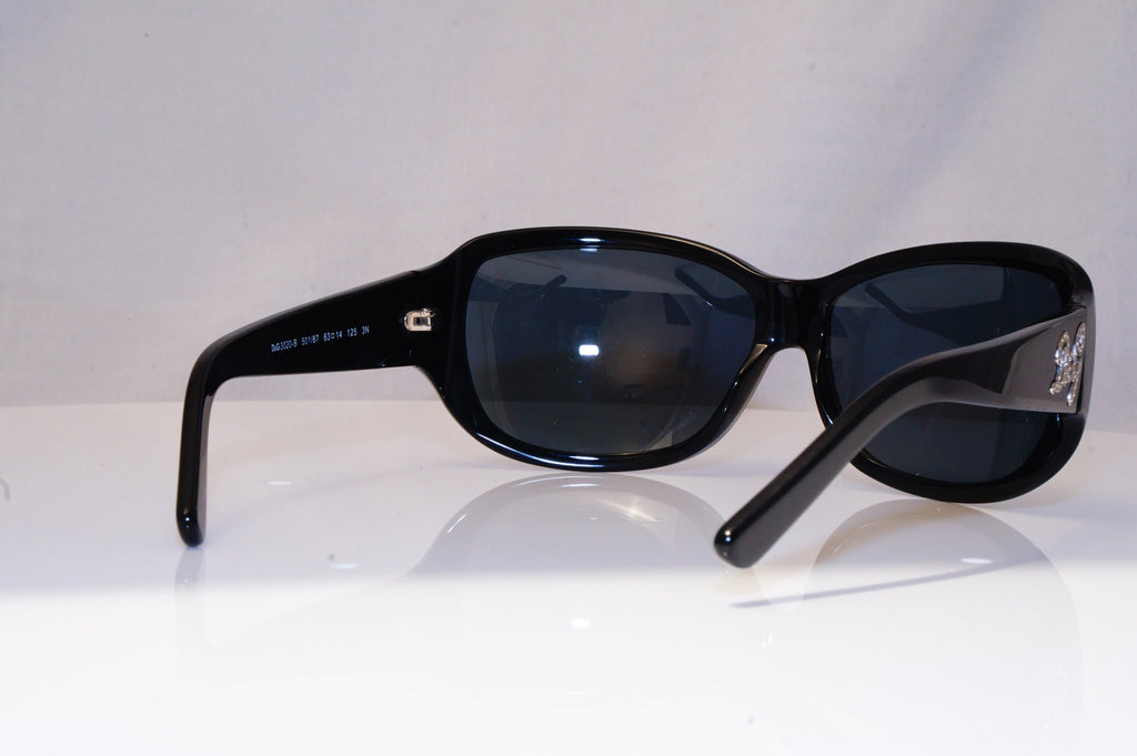 DOLCE & GABBANA Mens Diamante Designer Sunglasses Black 3020-B 501/87 16467