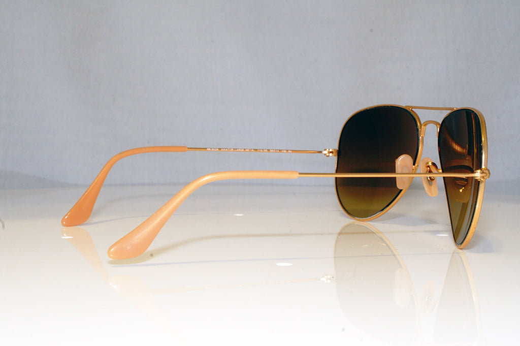 RAY-BAN Mens Designer Sunglasses Gold Aviator RB 3025 112/85 16666