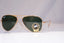 RAY-BAN Mens Womens Boxed Designer Sunglasses Gold Aviator Small RB 3044 17335