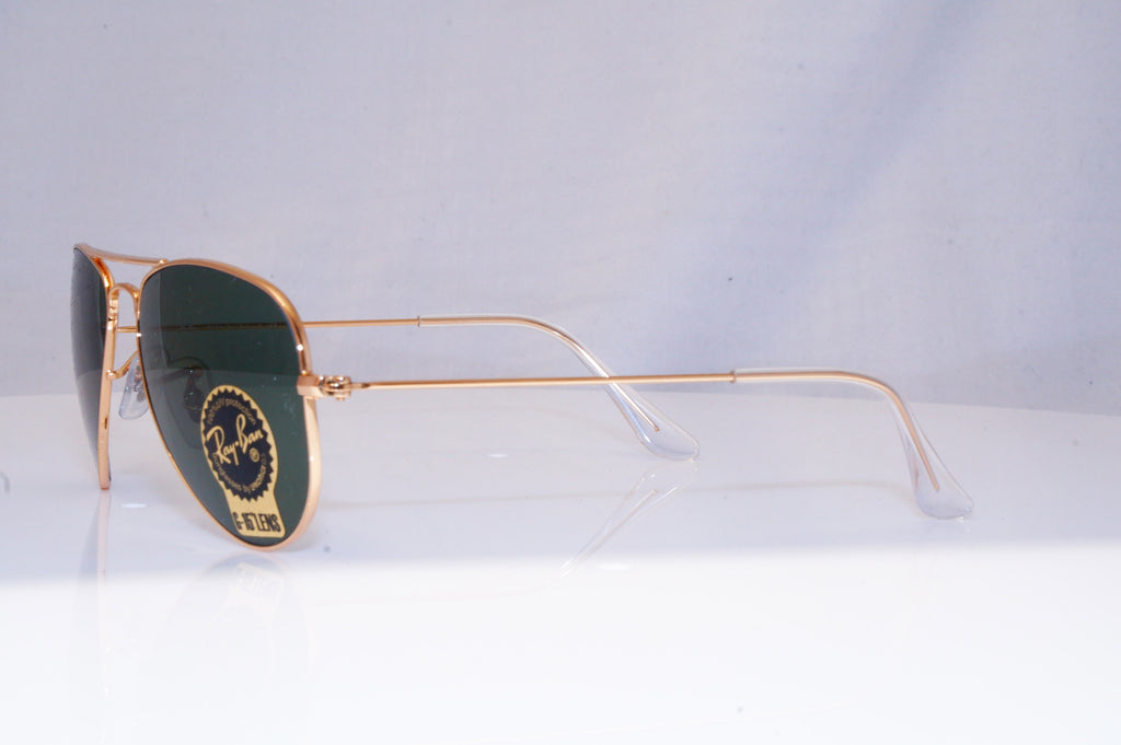 RAY-BAN Mens Womens Boxed Designer Sunglasses Gold Aviator Small RB 3044 17335