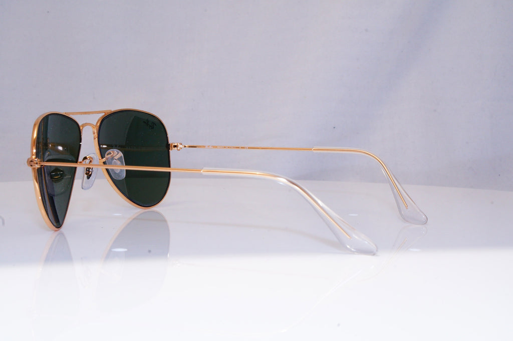 RAY-BAN Mens Womens Boxed Designer Sunglasses Gold Aviator Small RB 3044 17335