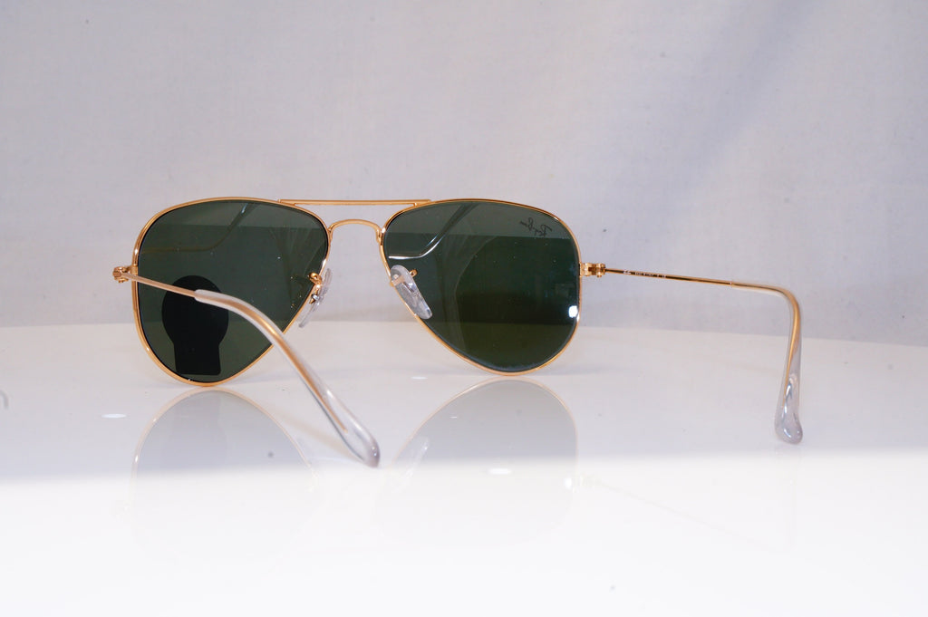 RAY-BAN Mens Womens Boxed Designer Sunglasses Gold Aviator Small RB 3044 17335