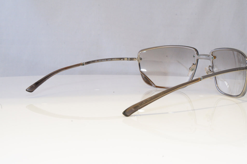 GUCCI Mens Vintage 1990 Designer Sunglasses Silver Wrap GG 1692 6LBNN 19232