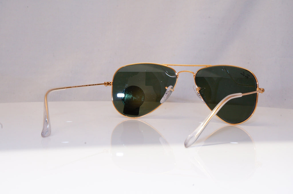 RAY-BAN Mens Womens Boxed Designer Sunglasses Gold Aviator Small RB 3044 17335