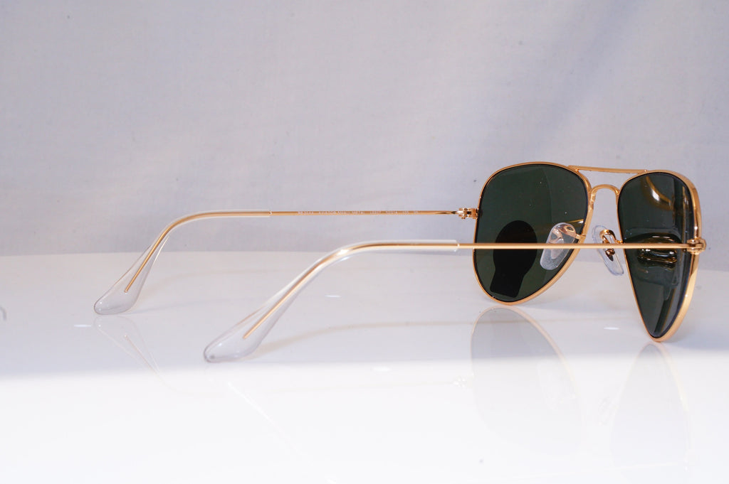 RAY-BAN Mens Womens Boxed Designer Sunglasses Gold Aviator Small RB 3044 17335