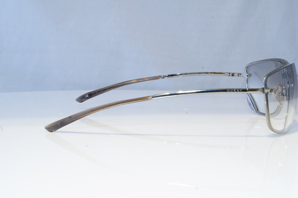 GUCCI Mens Vintage 1990 Designer Sunglasses Silver Wrap GG 1692 6LBNN 19232