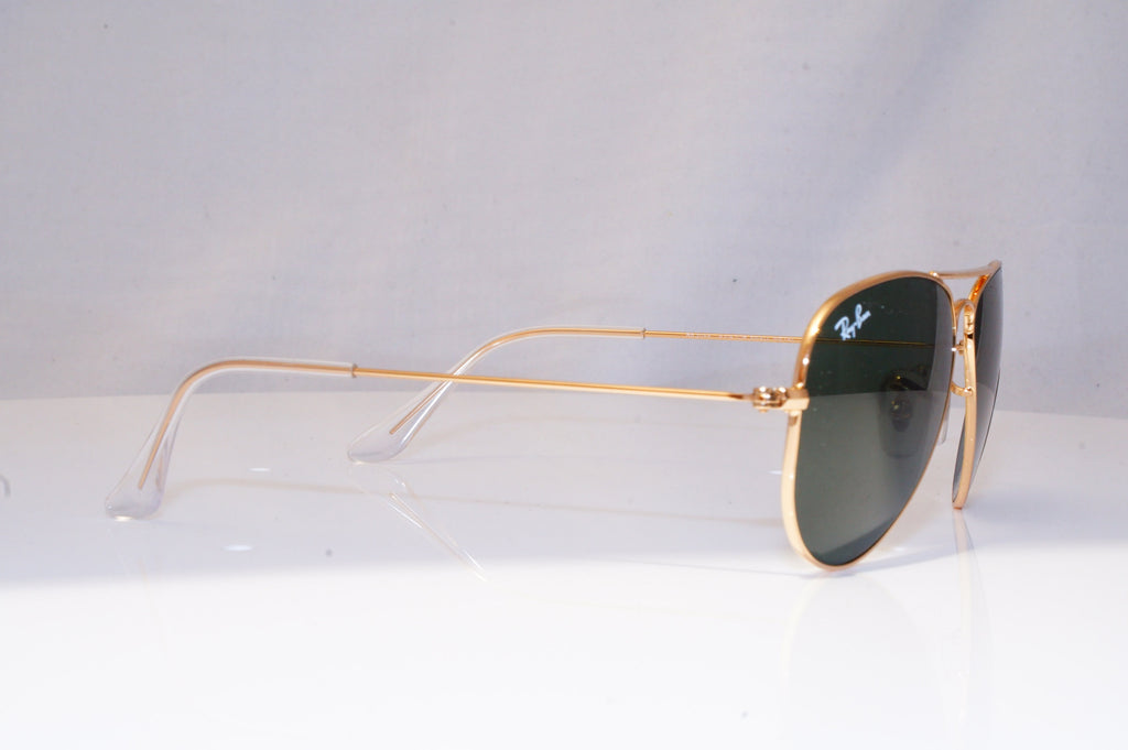 RAY-BAN Mens Womens Boxed Designer Sunglasses Gold Aviator Small RB 3044 17335