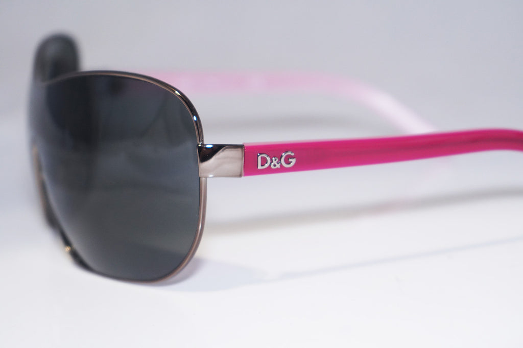 DOLCE & GABBANA Womens Designer Sunglasses Pink Shield D&G 6053 420/87 14807